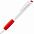 Ручка шариковая Grip, белая с зеленым с логотипом в Ставрополе заказать по выгодной цене в кибермаркете AvroraStore