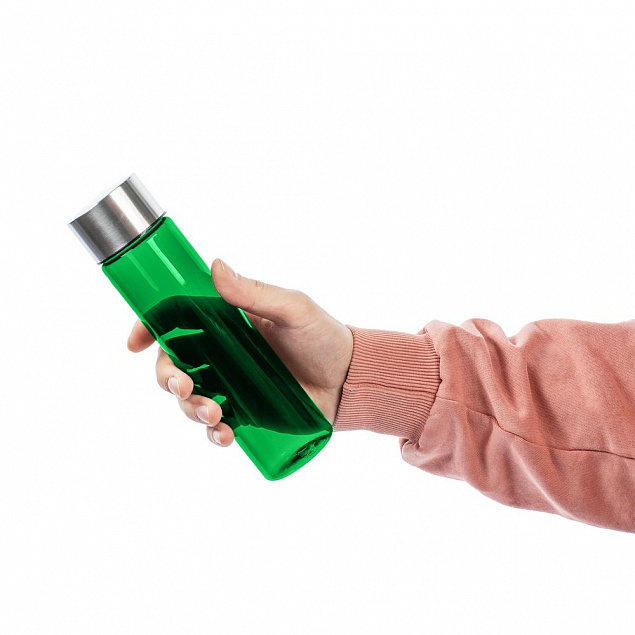 Бутылка для воды Misty, зеленая с логотипом в Ставрополе заказать по выгодной цене в кибермаркете AvroraStore