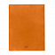 Бизнес-блокнот "Biggy", B5 формат, оранжевый, серый форзац, мягкая обложка, в клетку с логотипом в Ставрополе заказать по выгодной цене в кибермаркете AvroraStore
