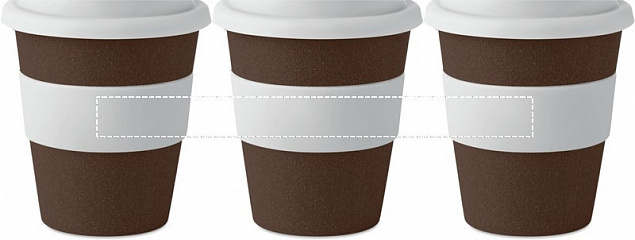 Термостакан с кофейным жмыхом с логотипом в Ставрополе заказать по выгодной цене в кибермаркете AvroraStore