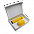 Набор Hot Box CS grey (желтый) с логотипом в Ставрополе заказать по выгодной цене в кибермаркете AvroraStore