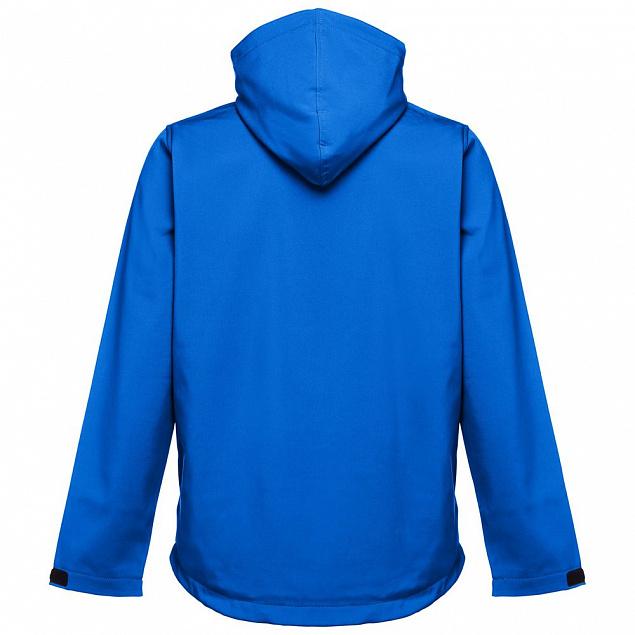 Куртка софтшелл мужская Zagreb, ярко-синяя с логотипом в Ставрополе заказать по выгодной цене в кибермаркете AvroraStore