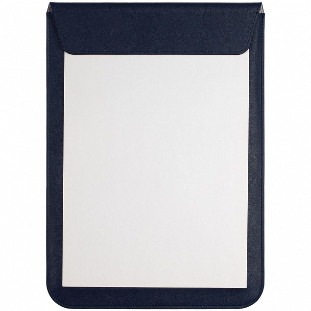 Папка-планшет для бумаг Petrus, темно-синяя с логотипом в Ставрополе заказать по выгодной цене в кибермаркете AvroraStore
