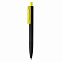 Черная ручка X3 Smooth Touch, желтый с логотипом в Ставрополе заказать по выгодной цене в кибермаркете AvroraStore
