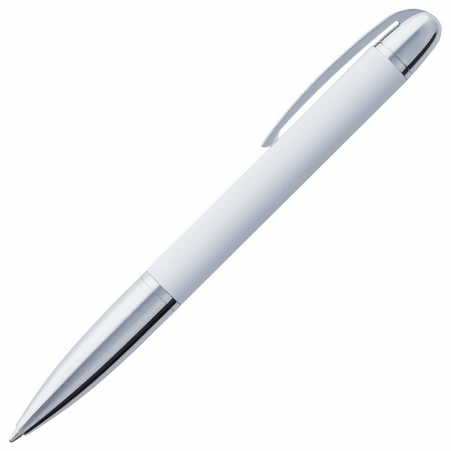 Ручка шариковая Arc Soft Touch, белая с логотипом в Ставрополе заказать по выгодной цене в кибермаркете AvroraStore