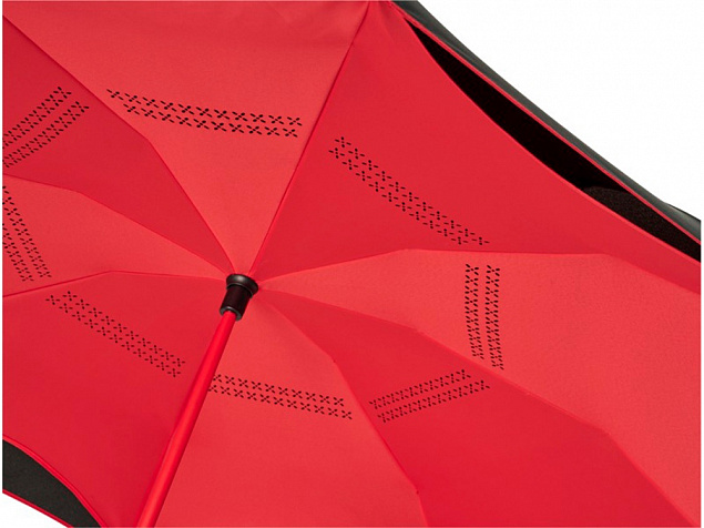 Зонт-трость «Yoon» с обратным сложением с логотипом в Ставрополе заказать по выгодной цене в кибермаркете AvroraStore