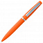 Ручка шариковая Bolt Soft Touch, оранжевая с логотипом в Ставрополе заказать по выгодной цене в кибермаркете AvroraStore