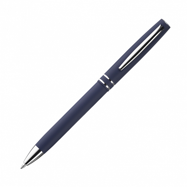 Шариковая ручка Consul, синяя с логотипом в Ставрополе заказать по выгодной цене в кибермаркете AvroraStore
