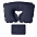 Подушка надувная дорожная в футляре; синий;  с логотипом в Ставрополе заказать по выгодной цене в кибермаркете AvroraStore