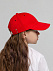 Бейсболка детская Capture Kids, красная с логотипом в Ставрополе заказать по выгодной цене в кибермаркете AvroraStore
