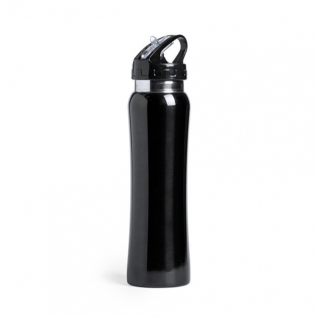 Бутылка для воды SMALY с трубочкой, нержавеющая сталь с логотипом в Ставрополе заказать по выгодной цене в кибермаркете AvroraStore