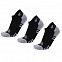 Набор из 3 пар спортивных мужских носков Monterno Sport, черный с логотипом в Ставрополе заказать по выгодной цене в кибермаркете AvroraStore