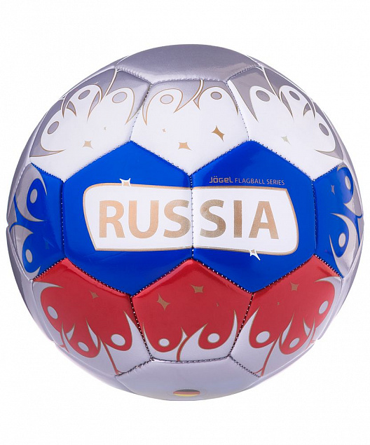 Футбольный мяч Jogel Russia с логотипом в Ставрополе заказать по выгодной цене в кибермаркете AvroraStore