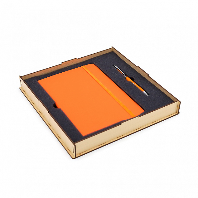 Подарочный набор Клайд, (оранжевый) с логотипом в Ставрополе заказать по выгодной цене в кибермаркете AvroraStore