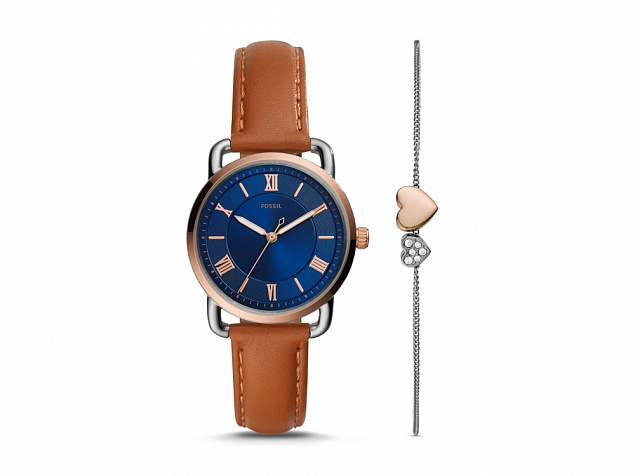 Подарочный набор: часы наручные женские, браслет с логотипом в Ставрополе заказать по выгодной цене в кибермаркете AvroraStore