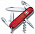 Офицерский нож Spartan 91, прозрачный красный с логотипом в Ставрополе заказать по выгодной цене в кибермаркете AvroraStore