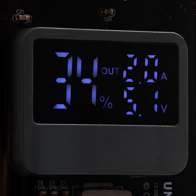 Аккумулятор c быстрой зарядкой Trellis Geek 10000 мАч, темно-серый с логотипом в Ставрополе заказать по выгодной цене в кибермаркете AvroraStore