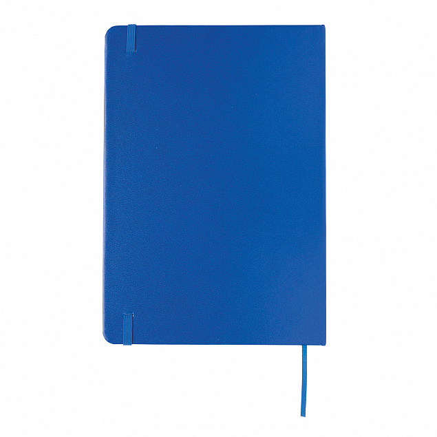 Блокнот с закладкой-фонариком, синий с логотипом в Ставрополе заказать по выгодной цене в кибермаркете AvroraStore