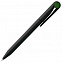 Ручка шариковая Prodir DS1 TMM Dot, черная с зеленым с логотипом в Ставрополе заказать по выгодной цене в кибермаркете AvroraStore