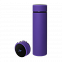 Термос Reactor софт-тач с датчиком температуры (фиолетовый) с логотипом в Ставрополе заказать по выгодной цене в кибермаркете AvroraStore