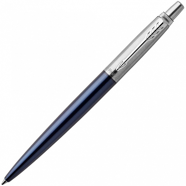 Ручка шариковая Parker Jotter Royal Blue CT с логотипом в Ставрополе заказать по выгодной цене в кибермаркете AvroraStore