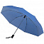 Зонт складной Show Up со светоотражающим куполом, синий с логотипом в Ставрополе заказать по выгодной цене в кибермаркете AvroraStore