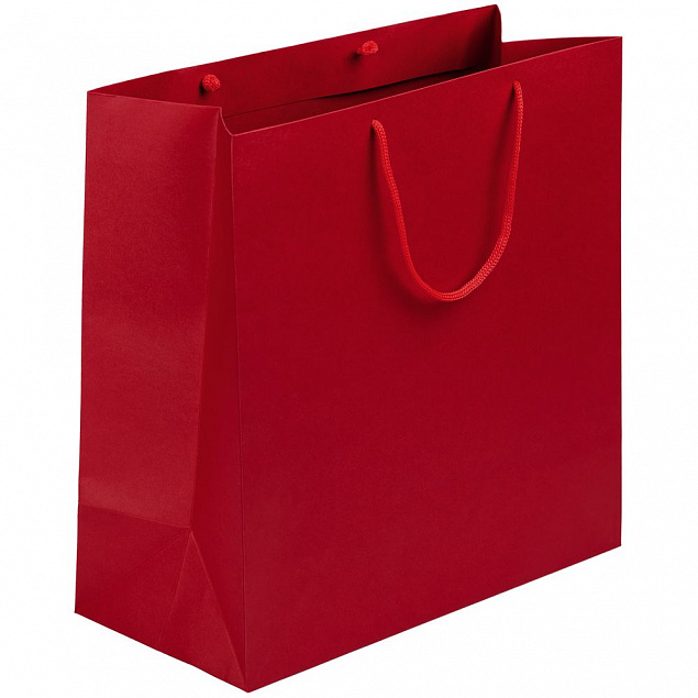 Пакет Porta, большой, красный с логотипом в Ставрополе заказать по выгодной цене в кибермаркете AvroraStore