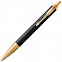 Ручка шариковая Parker IM Premium Black/Gold GT с логотипом в Ставрополе заказать по выгодной цене в кибермаркете AvroraStore