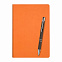 Подарочный набор Sky/Alpha, оранжевый (ежедневник недат А5, ручка) с логотипом в Ставрополе заказать по выгодной цене в кибермаркете AvroraStore