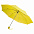 Зонт складной Basic, желтый с логотипом в Ставрополе заказать по выгодной цене в кибермаркете AvroraStore