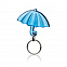 Брелок Rainy, синий с логотипом в Ставрополе заказать по выгодной цене в кибермаркете AvroraStore
