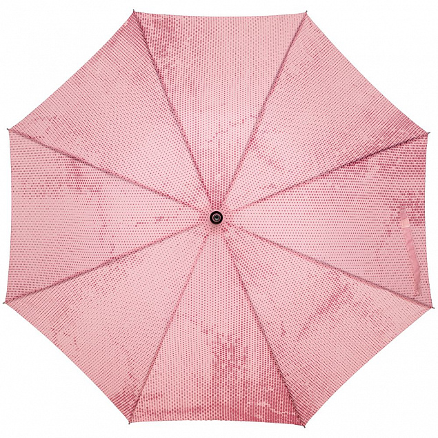 Зонт-трость Pink Marble с логотипом в Ставрополе заказать по выгодной цене в кибермаркете AvroraStore