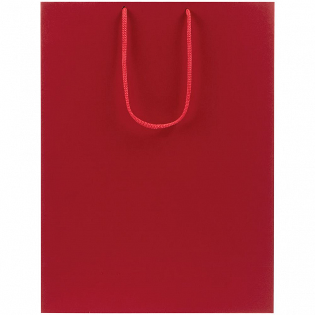 Пакет бумажный Porta XL, красный с логотипом в Ставрополе заказать по выгодной цене в кибермаркете AvroraStore