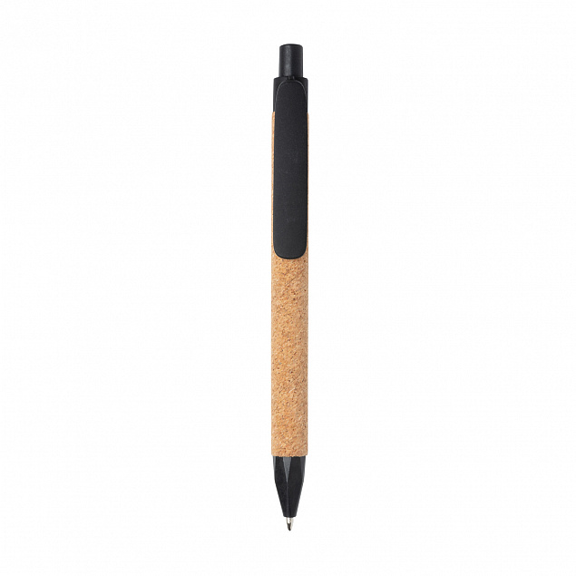 Эко-ручка Write, черный с логотипом в Ставрополе заказать по выгодной цене в кибермаркете AvroraStore