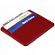 Чехол для карточек Nebraska, красный с логотипом в Ставрополе заказать по выгодной цене в кибермаркете AvroraStore