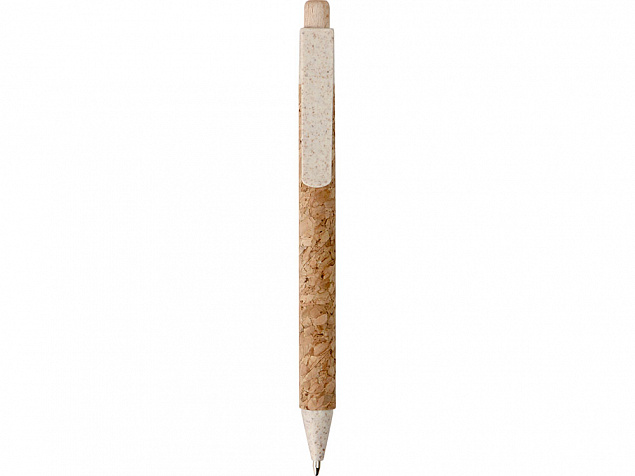 Ручка из пробки и переработанной пшеницы шариковая «Mira» с логотипом в Ставрополе заказать по выгодной цене в кибермаркете AvroraStore