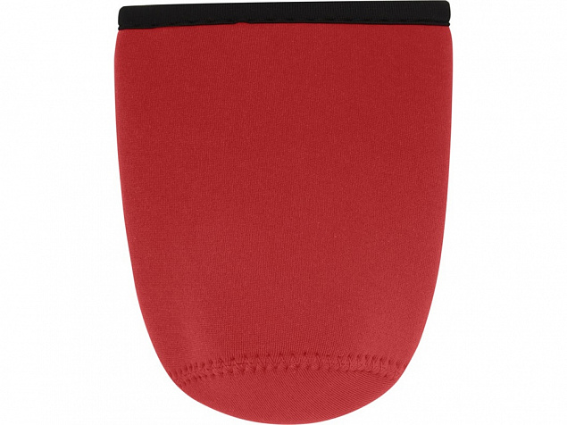 Vrie Держатель-рукав для жестяных банок из переработанного неопрена, красный с логотипом в Ставрополе заказать по выгодной цене в кибермаркете AvroraStore