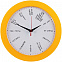 Часы настенные «Не лучшее время», желтые с логотипом в Ставрополе заказать по выгодной цене в кибермаркете AvroraStore