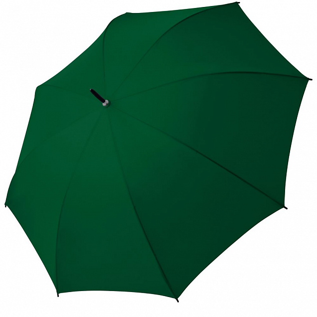 Зонт-трость Hit Golf AC, зеленый с логотипом в Ставрополе заказать по выгодной цене в кибермаркете AvroraStore