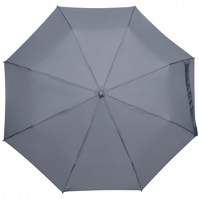 Зонт складной Fillit, серый с логотипом в Ставрополе заказать по выгодной цене в кибермаркете AvroraStore