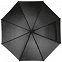 Зонт-трость Lido, черный с логотипом в Ставрополе заказать по выгодной цене в кибермаркете AvroraStore