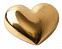 Фарфоровое сердце Golden Heart с логотипом в Ставрополе заказать по выгодной цене в кибермаркете AvroraStore