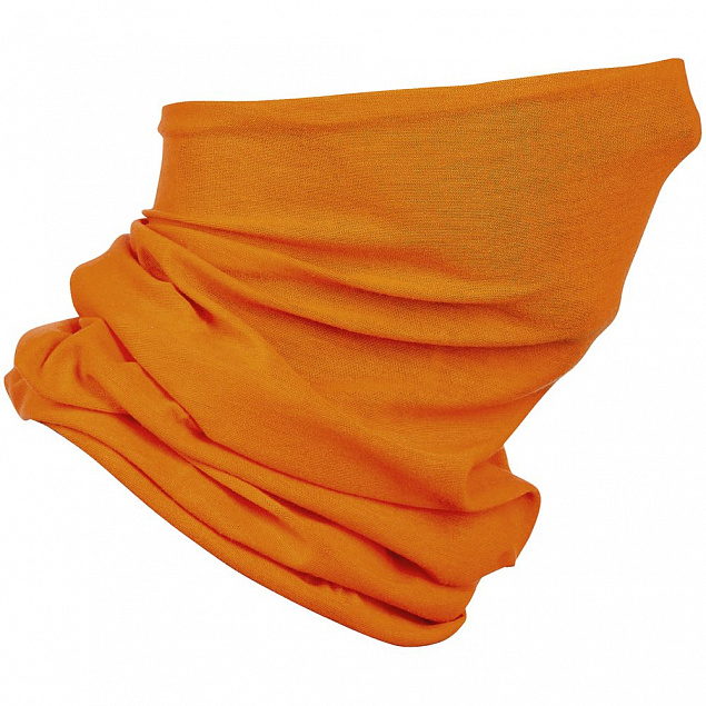 Многофункциональная бандана Bolt, оранжевая с логотипом в Ставрополе заказать по выгодной цене в кибермаркете AvroraStore