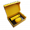 Набор Hot Box C (софт-тач) B, желтый с логотипом в Ставрополе заказать по выгодной цене в кибермаркете AvroraStore