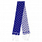 Вязаный шарфик Dress Cup, синий с логотипом в Ставрополе заказать по выгодной цене в кибермаркете AvroraStore