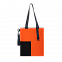 Шоппер Superbag Color (оранжевый с чёрным) с логотипом в Ставрополе заказать по выгодной цене в кибермаркете AvroraStore
