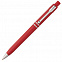 Ручка шариковая Raja Chrome, красная с логотипом в Ставрополе заказать по выгодной цене в кибермаркете AvroraStore