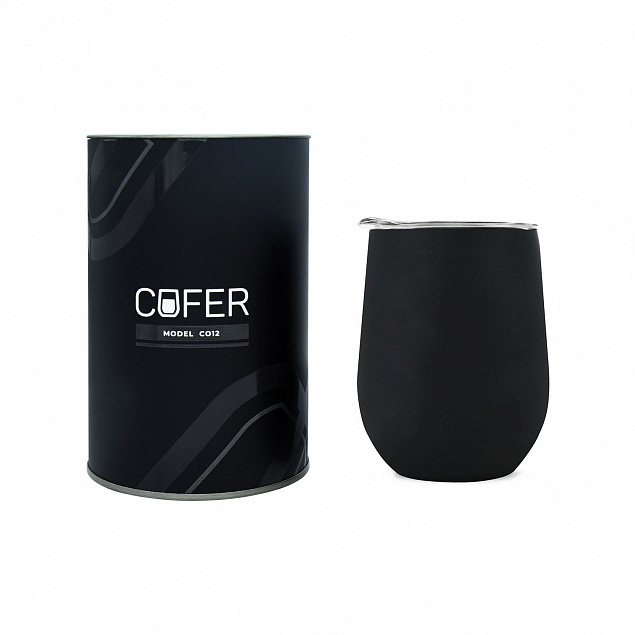 Набор Cofer Tube софт-тач CO12s black, черный  с логотипом в Ставрополе заказать по выгодной цене в кибермаркете AvroraStore