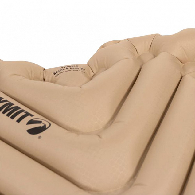 Надувной коврик Insulated Static V Luxe SL, песочный с логотипом в Ставрополе заказать по выгодной цене в кибермаркете AvroraStore