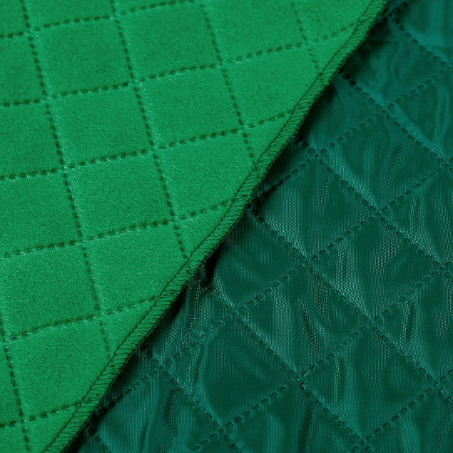 Плед для пикника Soft &amp; Dry, зеленый с логотипом в Ставрополе заказать по выгодной цене в кибермаркете AvroraStore